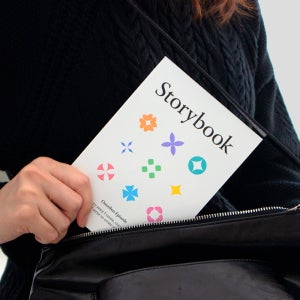 Omnibus Storybook 모눈 일기 필사노트 다이어리