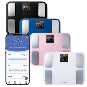 카스 BFA-S8 스마트 블루투스 체중계 인바디 체지방 측정 디지털 가정용 스마트폰 연결