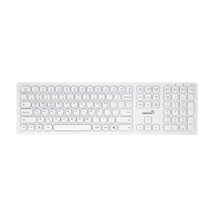 로이체 RK-4400 블루투스 무선 슬림 키보드 펜타그래프 멀티페어링 크림화이트, 팬터그래프