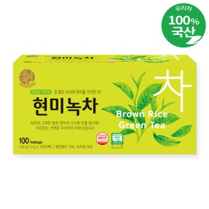 송원 우리차 현미녹차 100T