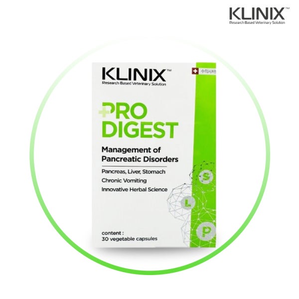 클리닉스 프로다이제스트(PRO DIGEST) 강아지 고양이 췌장 보조제 30캡슐