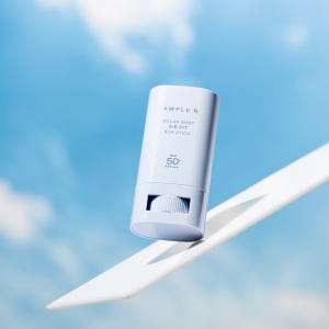 [1+1+잡티크림] 앰플엔 솔라샷 에어핏 선스틱 20g SPF50+ PA++++ 유분 잡는 오일컷 유무기자차 선스틱 (+증정: 블레미샷 잡티 크림 15ml)