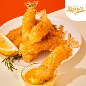 델리츠 왕새우튀김 10개 300g 통새우튀김 간편조리 냉동새우튀김
