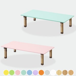 칼라 접이식책상 사각1조각 어린이집 유치원 학원 유아 어린이책상