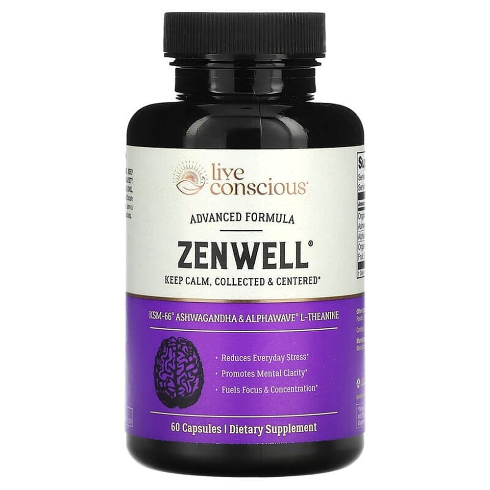 <b>Live Conscious</b> Zenwell 60 캡슐