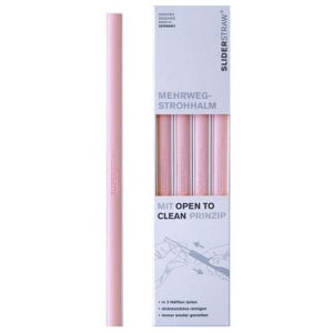 슬라이드 스트로우 빨대 리유저블 다회용 슬라이딩 분리 빨대