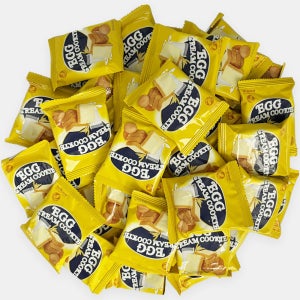 노브랜드 에그크림쿠키 대용량 베트남 계란과자 60개(개별포장)