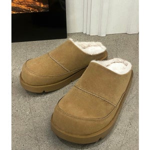 남자털슬리퍼 방한슬리퍼 커플슬리퍼 남성뮬