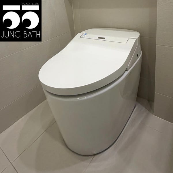 욕실전문 정바스 대림 변기시공 CC690 DST690 비데일체형 양변기 자동 물내림 직수형 비데교체