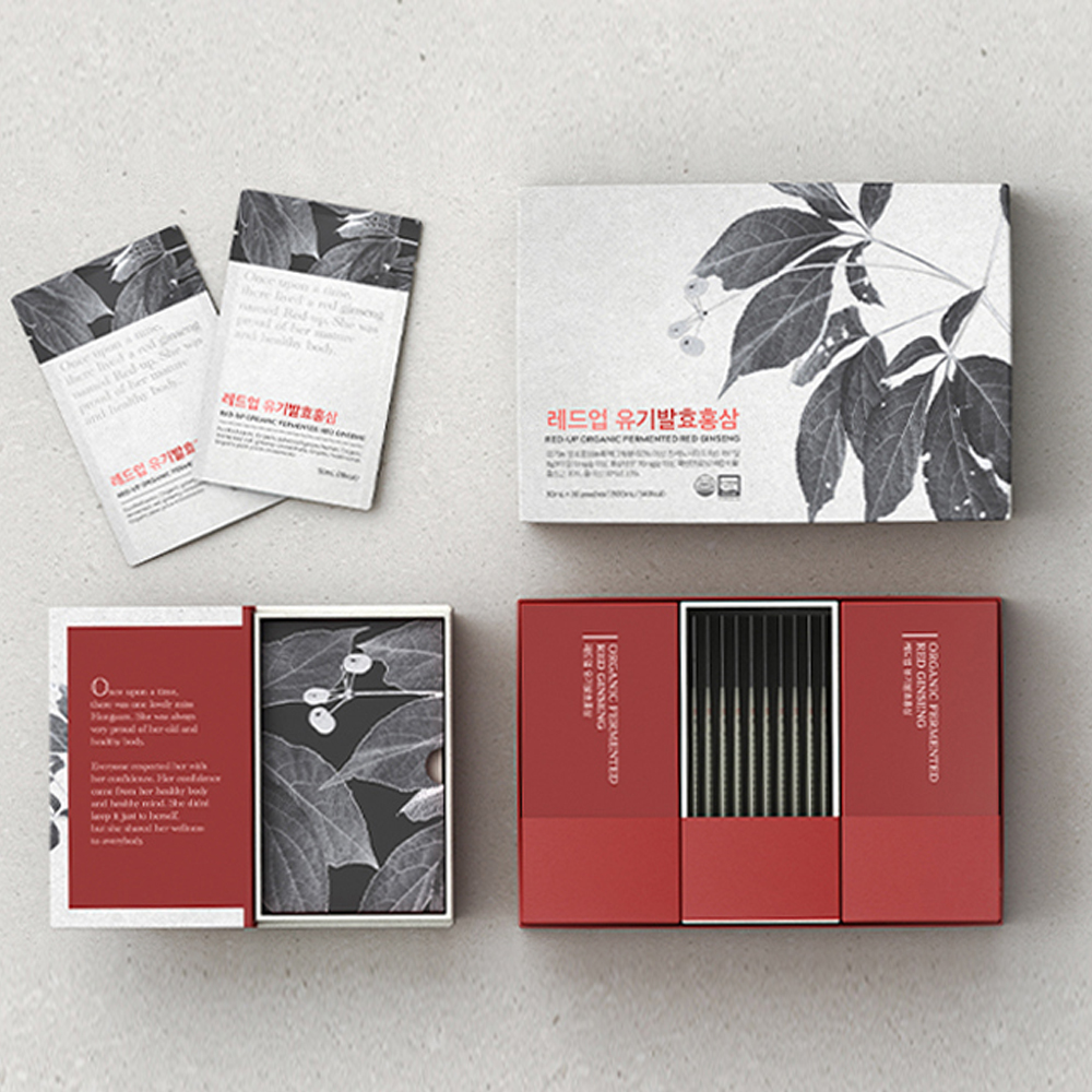 세모 레드업 유기농 발효 <b>홍삼</b> 30포(1박스)