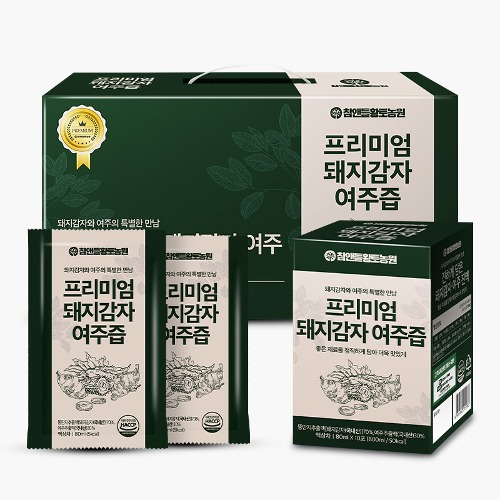 프리미엄 돼지감자 여주즙 진액 80ml x 30포