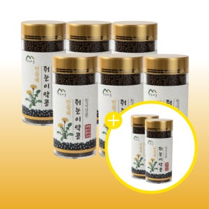 산촌마을 민들레 쥐눈이콩 청국장환 250g 6+2(4개월분) 염증제거 갱년기 부모님선물