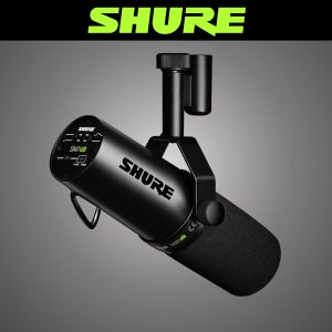 SHURE SM7DB 슈어 녹음용 다이나믹 마이크 보컬 방송용 프리앰프포함
