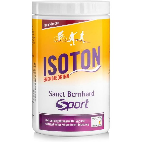 [B01MY4RC92] Krauterhaus <b>Sanct Bernhard</b> Sport Isoton <b>에너지</b> 드링크 사워 체리 함량 900g