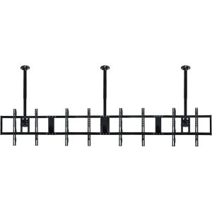 엔산 TV천장형 브라켓 40-55인치 가로5대 메뉴보드 거치대 PC-H4