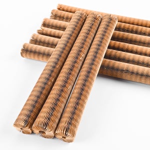 제이팩 친환경 와인포장재 유리병 종이완충재 버블페이퍼백 병포장 44cm, 10개