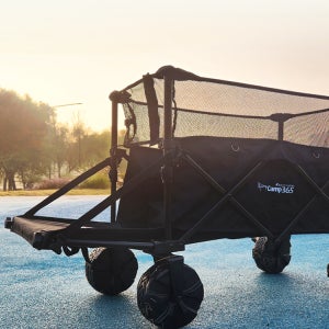 캠프365 파파웨건 스포츠 루프탑울트라 리프트업 뒷문개방 모래사장 광폭바퀴 내하중180kg