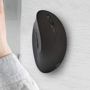 무선 버티컬 마우스 손목 보호 터널 증후군 사무용 인체공학 예방 편한 노트북 휴대용