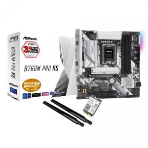 ASRock B760M Pro RS D5 + WiFi6E 모듈 패키지 디앤디컴