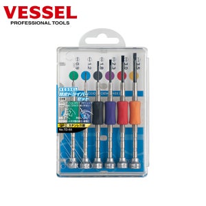 VESSEL 베셀 시계 드라이버 No.TD-55 정밀 드라이버 세트 (6PCS)