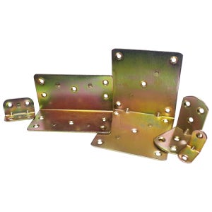 셀프인테리어 국산 천연색 철 코너 꺽쇠 15x26 12개