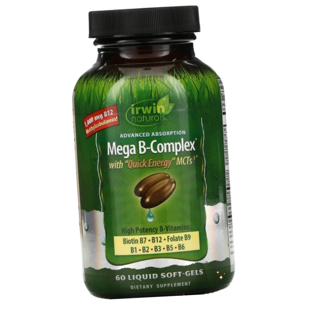 <b>어윈</b>네추럴스 <b>비타민</b>B12(1000mcg) 엽산(467mcg) 60정