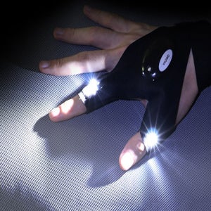 LED장갑 루어 바다 선상 야간 밤 작업 낚시장갑