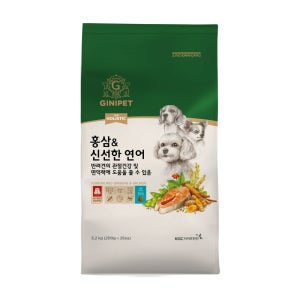 홀리스틱 홍삼&관절건강 가수분해 강아지 사료 신선한연어, 5.2kg, 1개