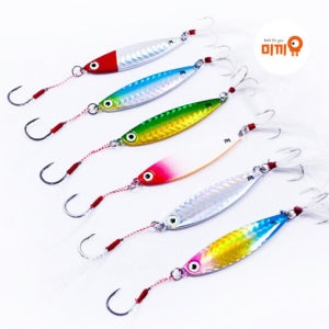 며루치 메탈지그 부시리 우럭 농어 바다 루어 10g