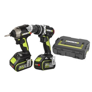 웍스 20V 충전 콤보세트 키트 임팩드릴 드라이버 해머드릴 WU936 전문가용