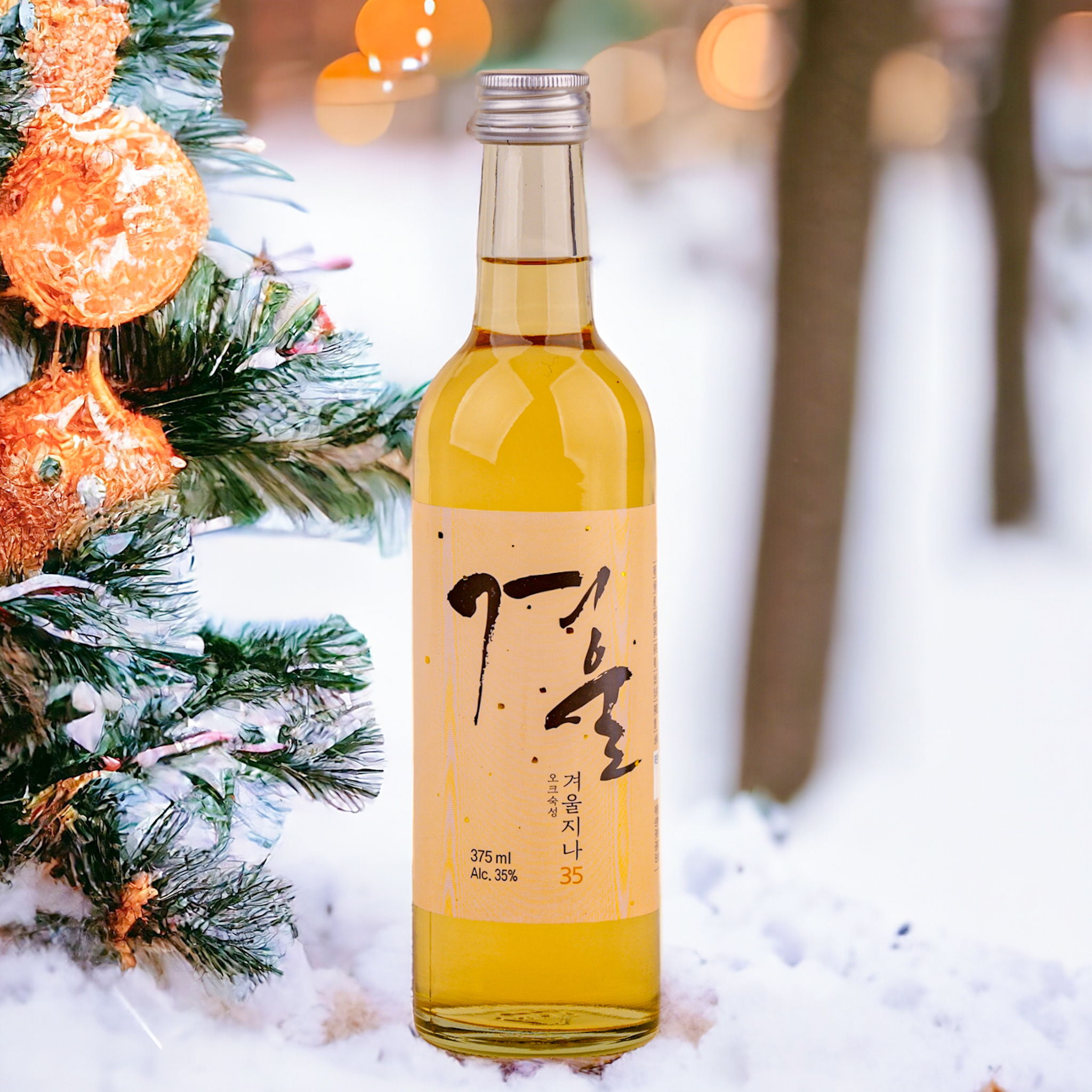 아리랑주조 겨울지나 35도 375ml 오크숙성