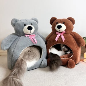 고양이 숨숨집 곰돌이 하우스 PH2310