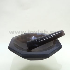 마노유발유봉 100mm 막자사발 Mortar pestle agate 실험기구 과학기구 조이랩
