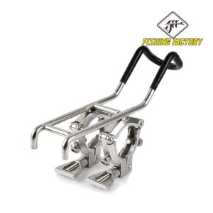 피싱팩토리 선상 받침대 2중 잠금 쌍발 수갑 받침틀 방아쇠 장착형 갈치 한치