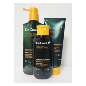 닥터그루트 NEW 밀도케어 프로 샴푸 400ml+200ml+트리트먼트 200ml