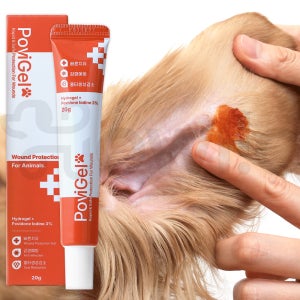 포비겔 강아지 고양이 소독 약 귀염증 외이염 귓병 예방 약 연고 귀각질 곰팡이 귀세정제