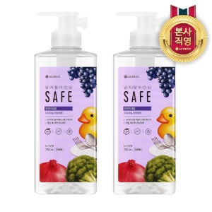 세이프 주방세제 천연미네랄 오리지널 용기형 720ml 2개