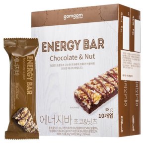 곰곰 에너지바 초코 & 넛츠 380g x 4개 (총 1520g)