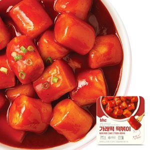 [BHC] 매콤한 통쌀로 만든 가래떡 떡볶이 1개