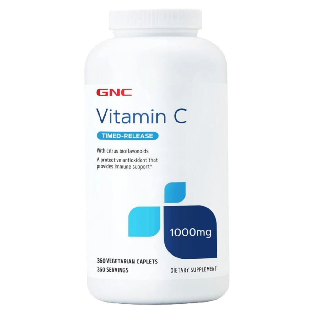 GNC 비타민C 1000mg <b>아스코르브산</b> 360정 1개