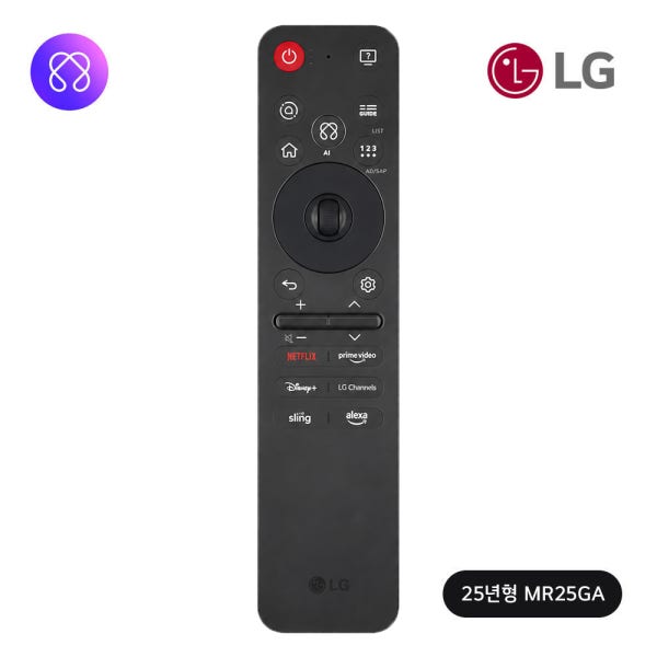 LG전자 MR25GA 매직리모컨 스마트TV 음성인식 AI 인공지능