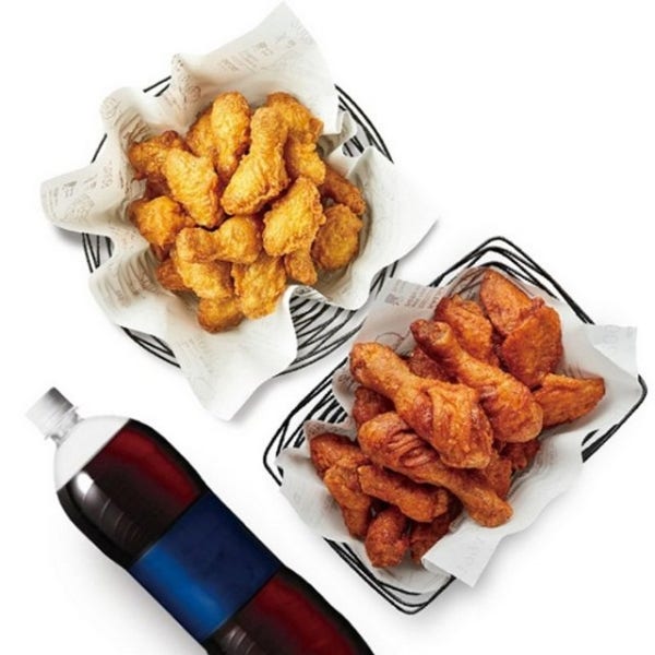 교촌치킨 허니콤보 + 레드콤보 + 콜라1.25L