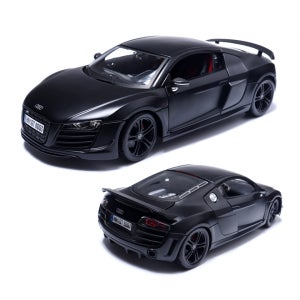 마이스토 1:18 아우디 R8 GT 무광 블랙 자동차다이캐스트 모형차 장난감