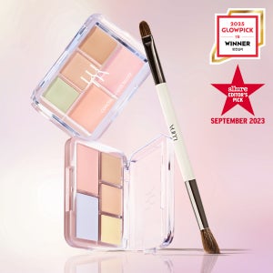 루나 컨실 블렌더 팔레트 6g + 듀얼 브러쉬 기획