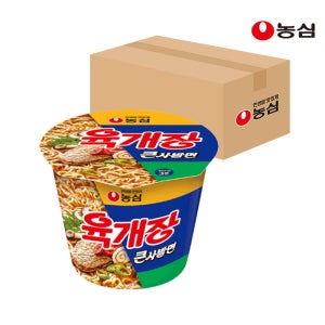 농심 육개장사발면 110g, 16개