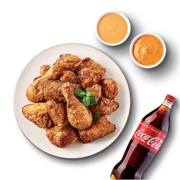 굽네치킨 고추바사삭 + 콜라 1.25L