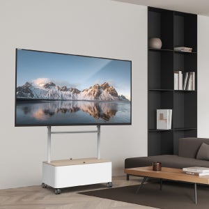 카멜마운트 SSB65W 이동형 다용도 수납 TV 티비 스탠드 거치대