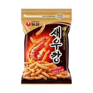농심 매운새우깡 400g, 6개