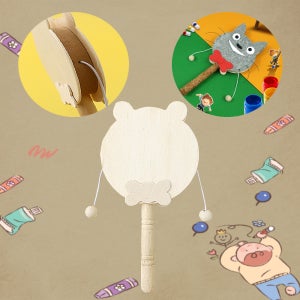 도리도리 흔들이북 미니북 전통악기 DIY 만들기 딸랑이북 유아미술
