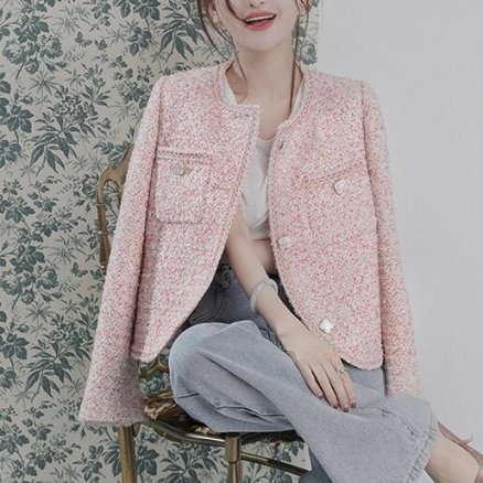 유퀴즈 226회 공효진 옷 트위드 자켓 핑크 수입 명품 모임 하객 연예인 자켓